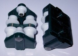 Carriage, complete excluding cap & screw