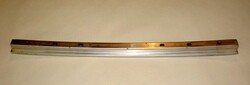 Bottom track rail, stainless steel