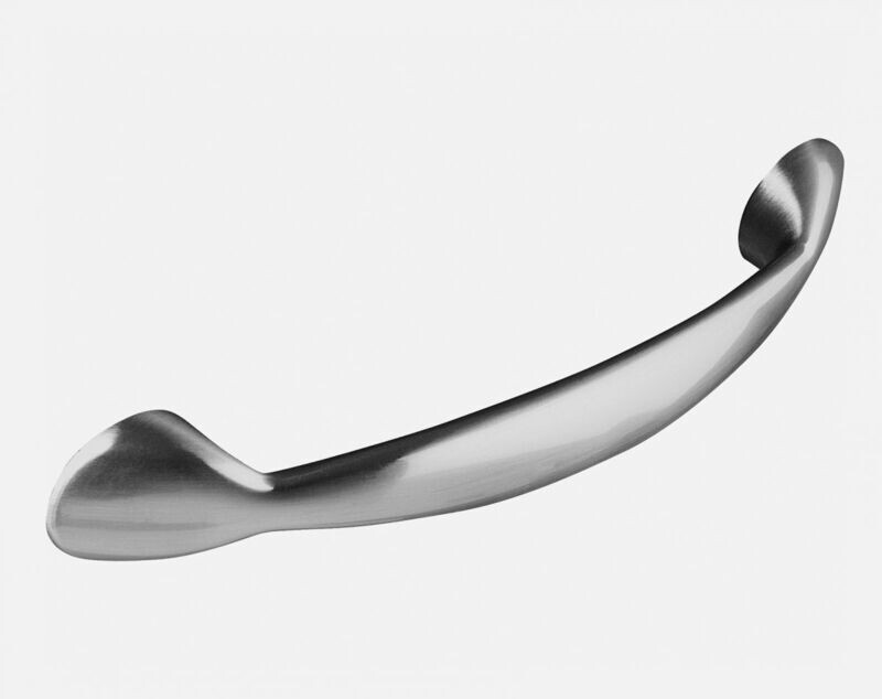 Bow Handle - Brushed Steel