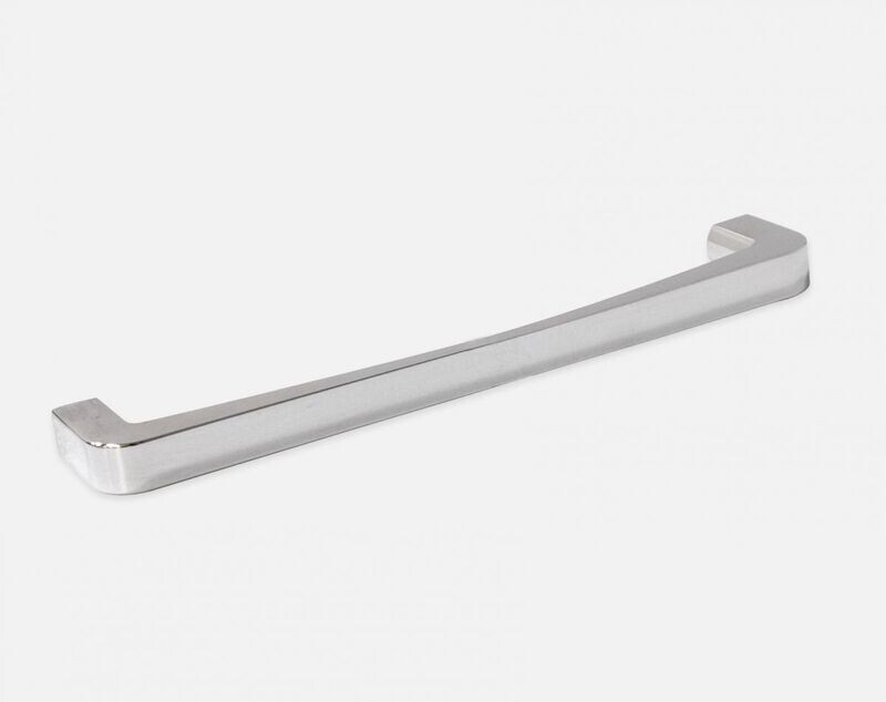 Flow Pull Handle - 4 finishes available, Available Finishes: Polished Chrome