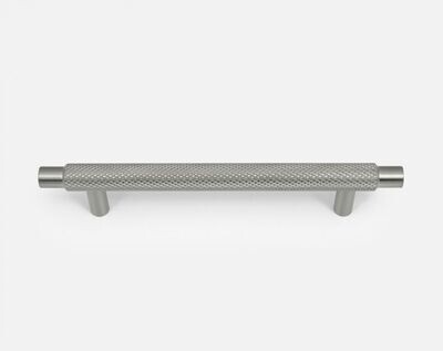 Knurled Pull Handle - 3 finishes available, Available Finishes: Brushed Satin Nickel