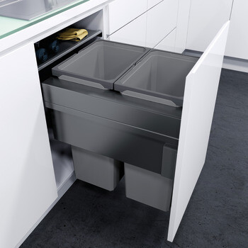 500mm Vauth Sagel VS ENVI Space XX Pro S - Pull Out Waste Bin