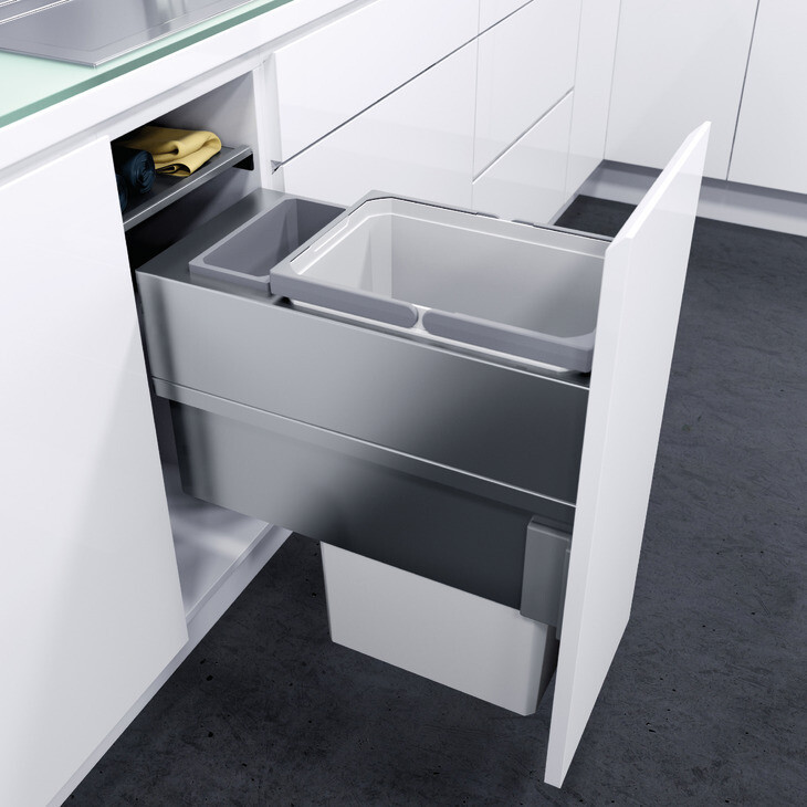 300mm Vauth Sagel VS ENVI Space XX Pro S - Pull Out Waste Bin