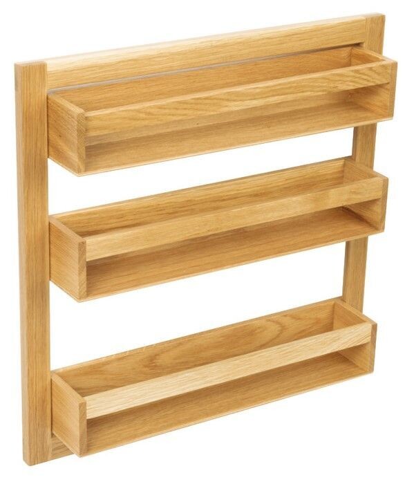 Oak Spice Rack