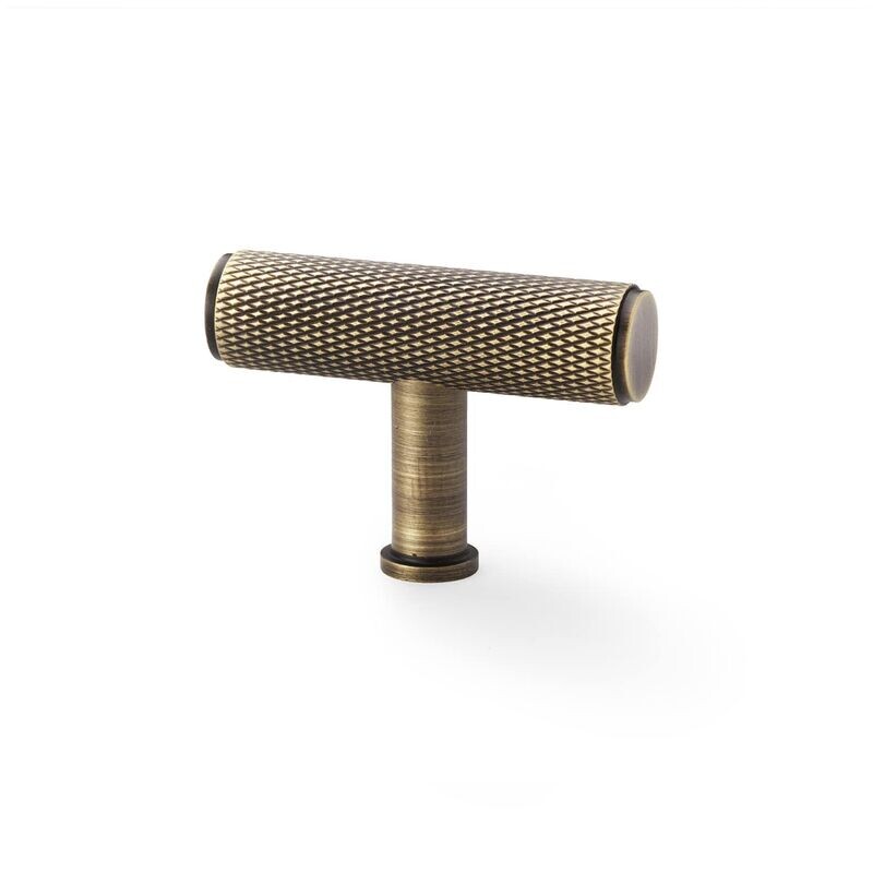 Alexander & Wilks Crispin Knurled T Bar Knob