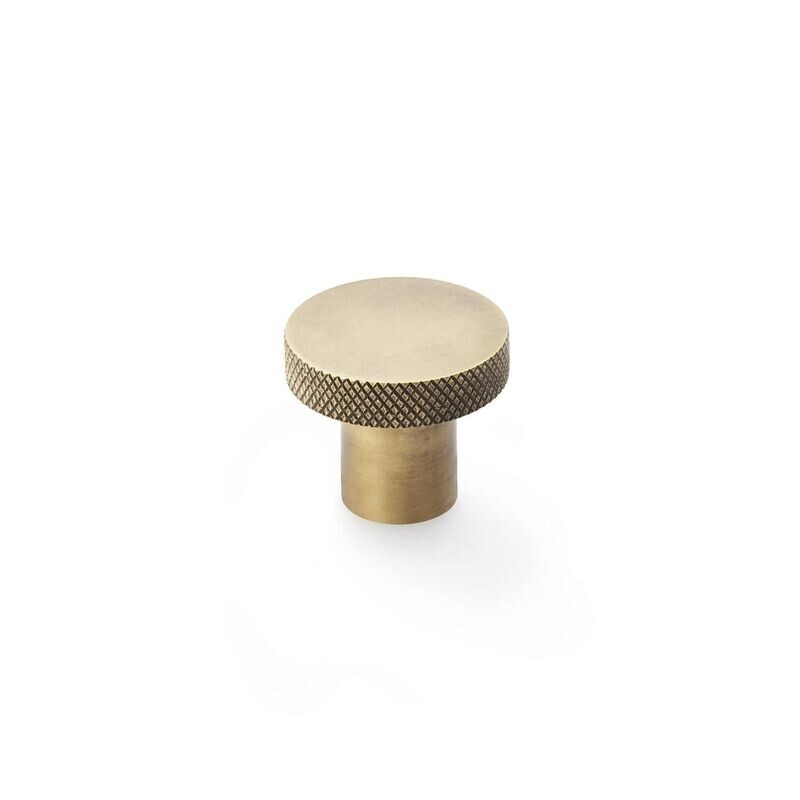 Alexander & Wilks Hanover Knurled Circular Knob - Small
