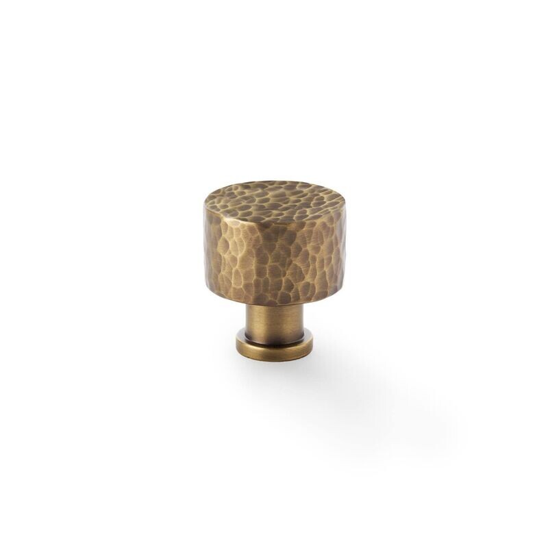 Alexander & Wilks Leila Hammered Circular Knob - Small