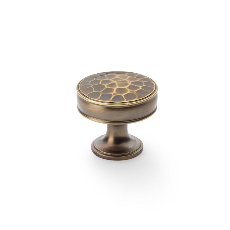 Alexander & Wilks Lynd Hammered Circular Knob