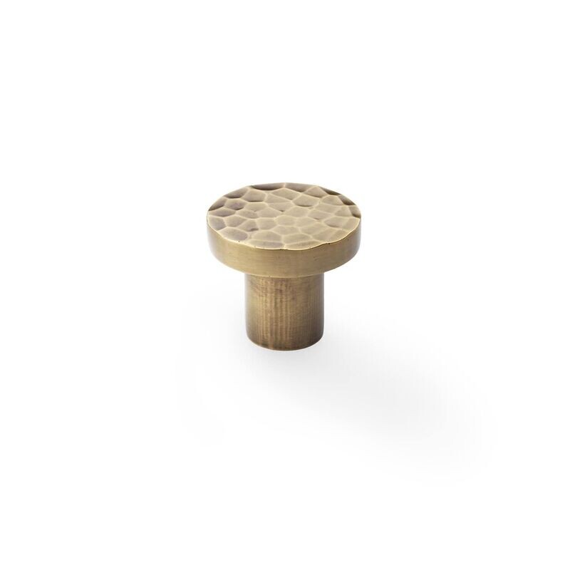Alexander & Wilks Hanover Hammered Circular Knob - Small