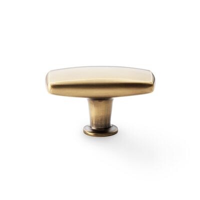 Alexander & Wilks Plain Soap Dish Knob, Available Finishes: Antique Bronze