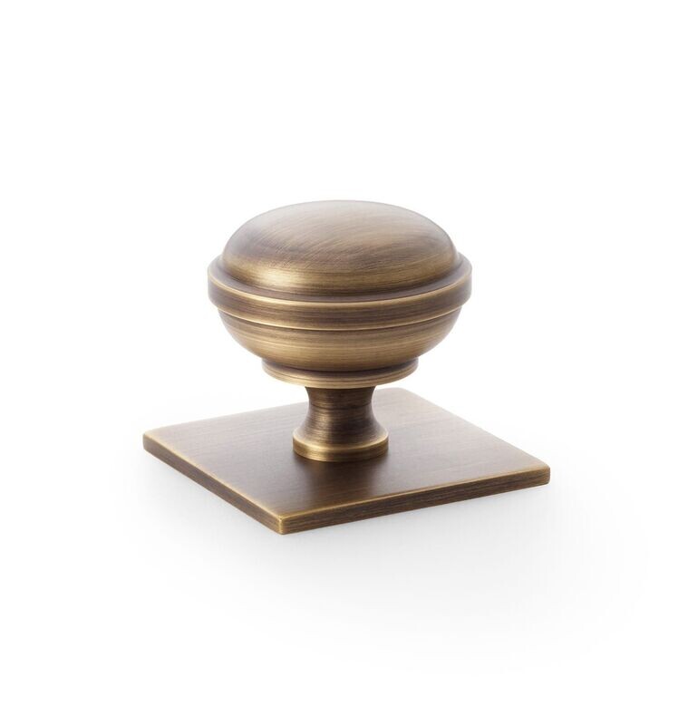 Alexander & Wilks Integral Stepped Rose Circular Knob