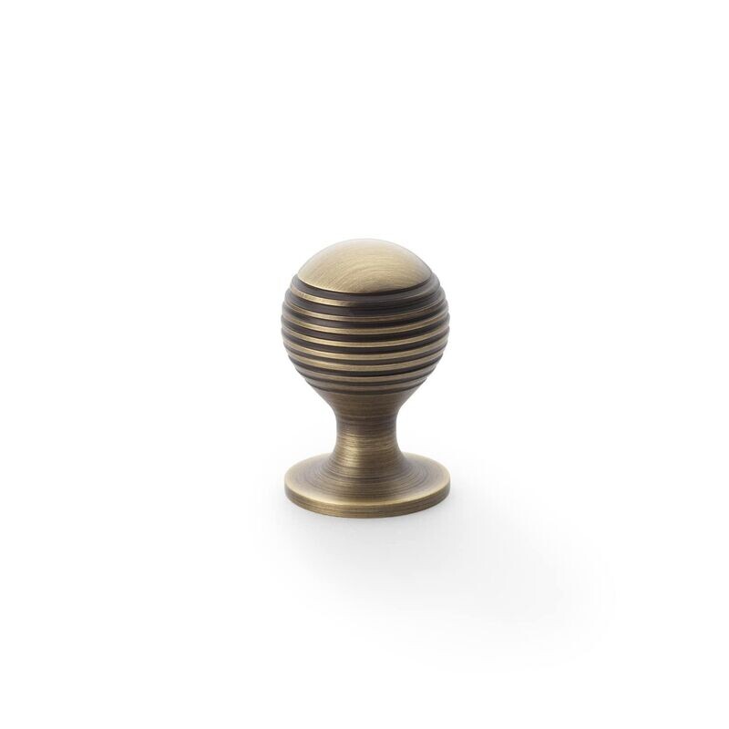 Alexander & Wilks Caesar Circular Knob on Round Rose - Small