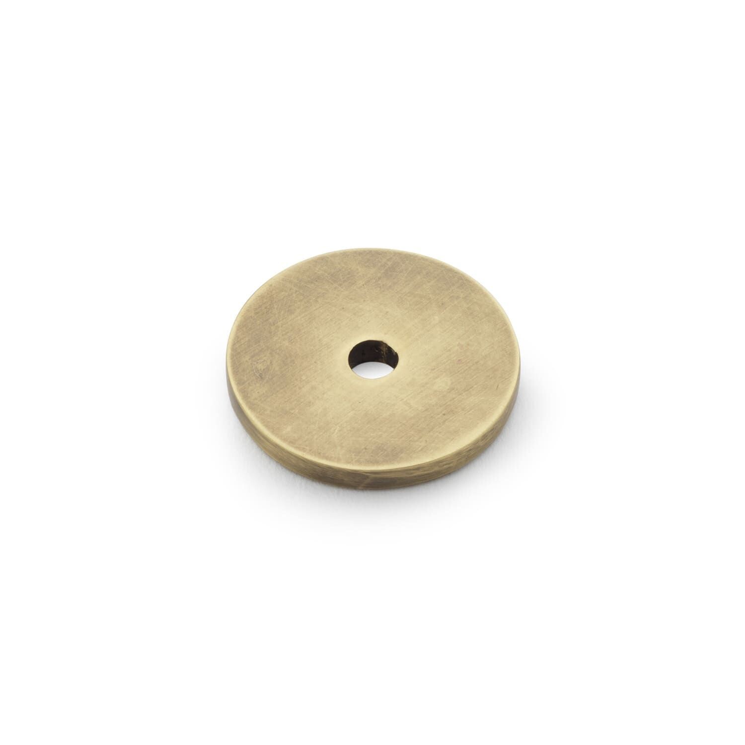 Alexander & Wilks Circular Backplate, Available Finishes: Antique Bronze, Diameter: 25mm