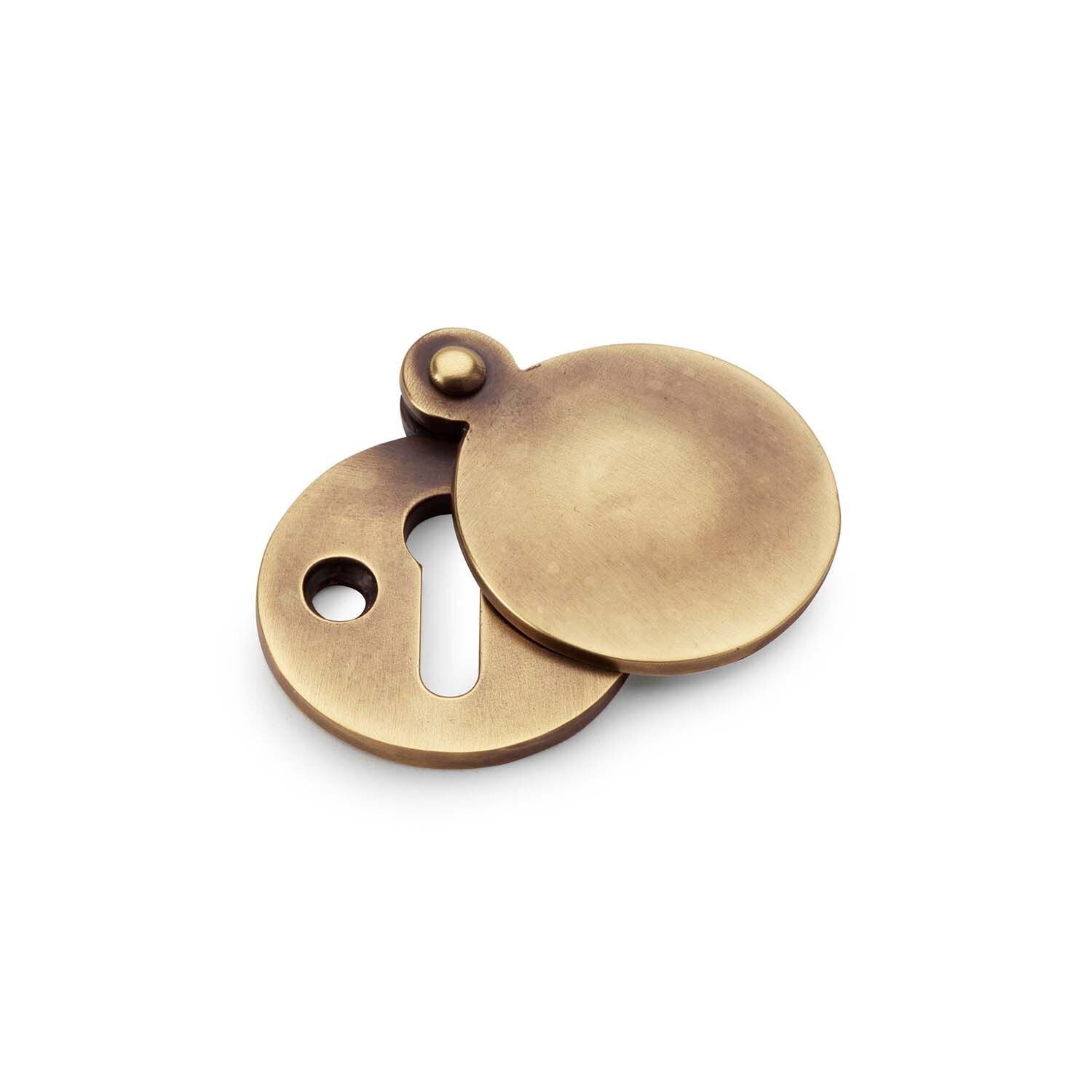 Alexander & Wilks Standard Round Escutcheon Key Profile with Harris Design Cover