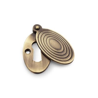 Alexander & Wilks Standard Ellipse Escutcheon Key Profile With Oval Christoph Design Cover
