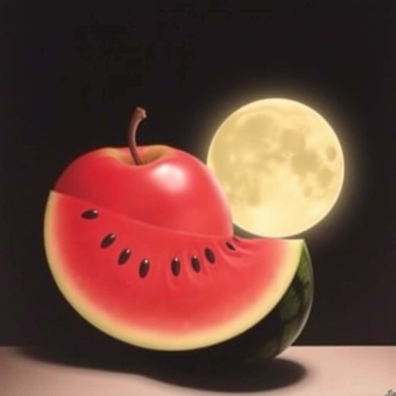 GET MOON WATERMELON APPLE