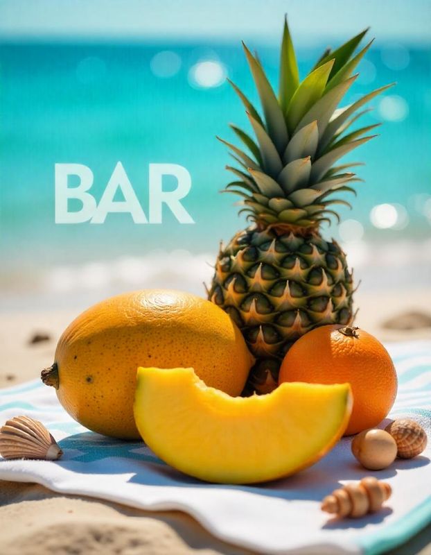 GET BAR : ORANGE MANGO PINEAPPLE