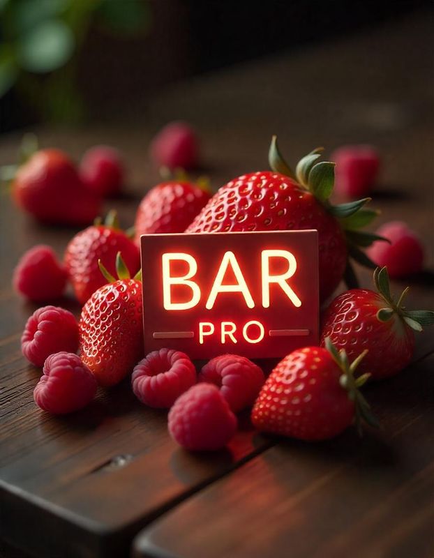 BAR PRO STRAWBERRY RASPBERRY