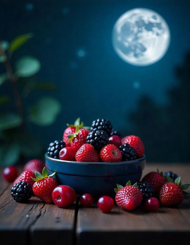 GETMOON STRAWBERRY BLACKBERRY CANBERRY
