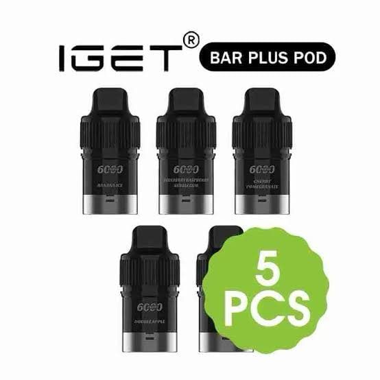 BAR PLUS POD 5 PCS 6000 ( RESTOCK)