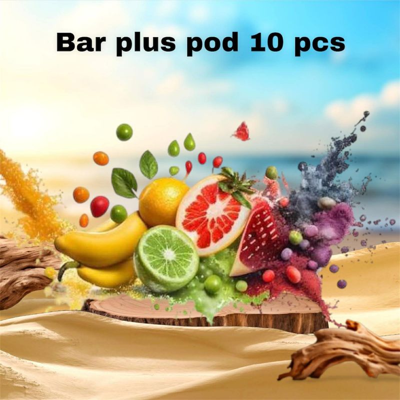 BAR PLUS POD MIXED 10 PCS( RESTOCK)