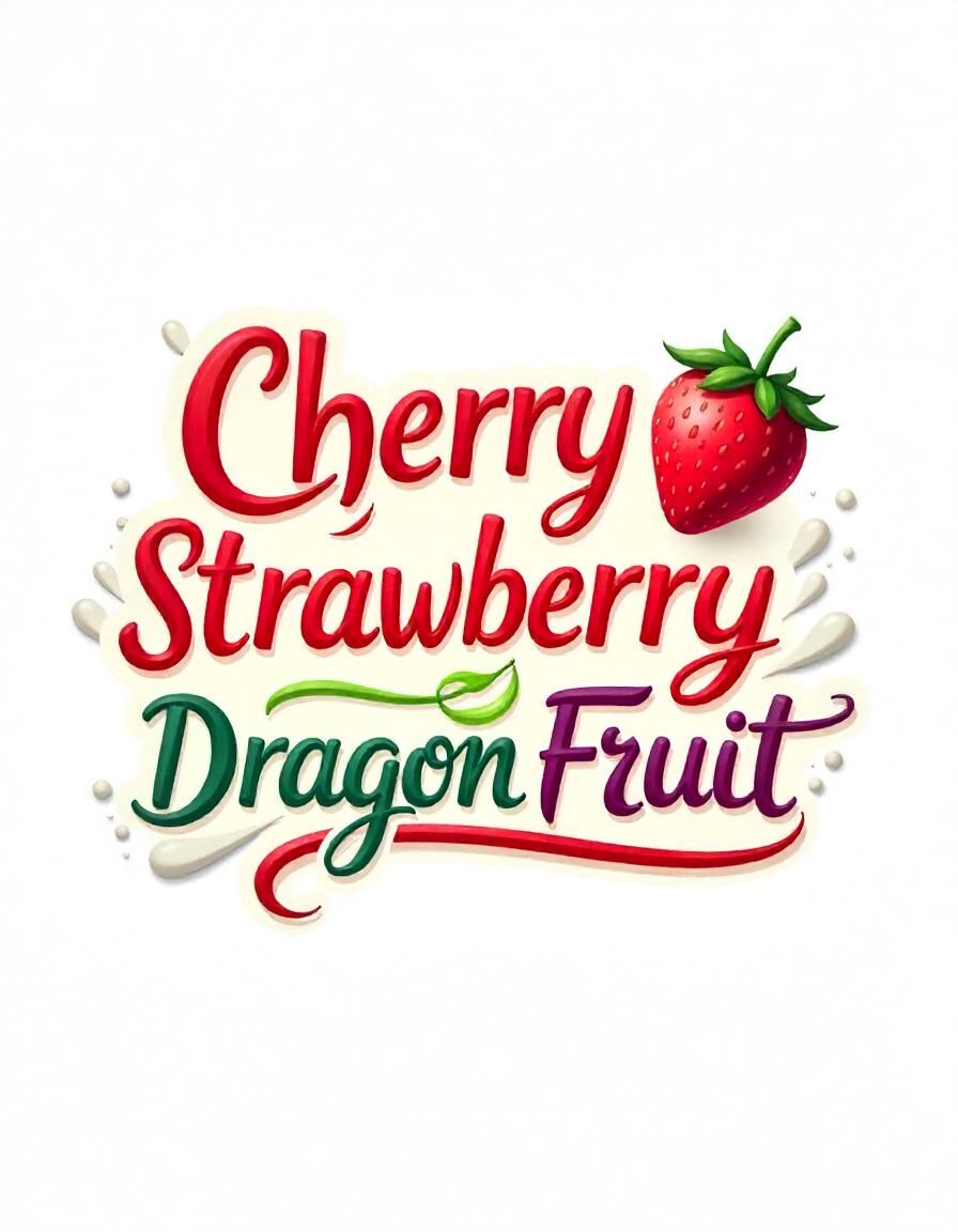 GET BAR : CHERRY STRAWBERRY DRAGONFRUIT