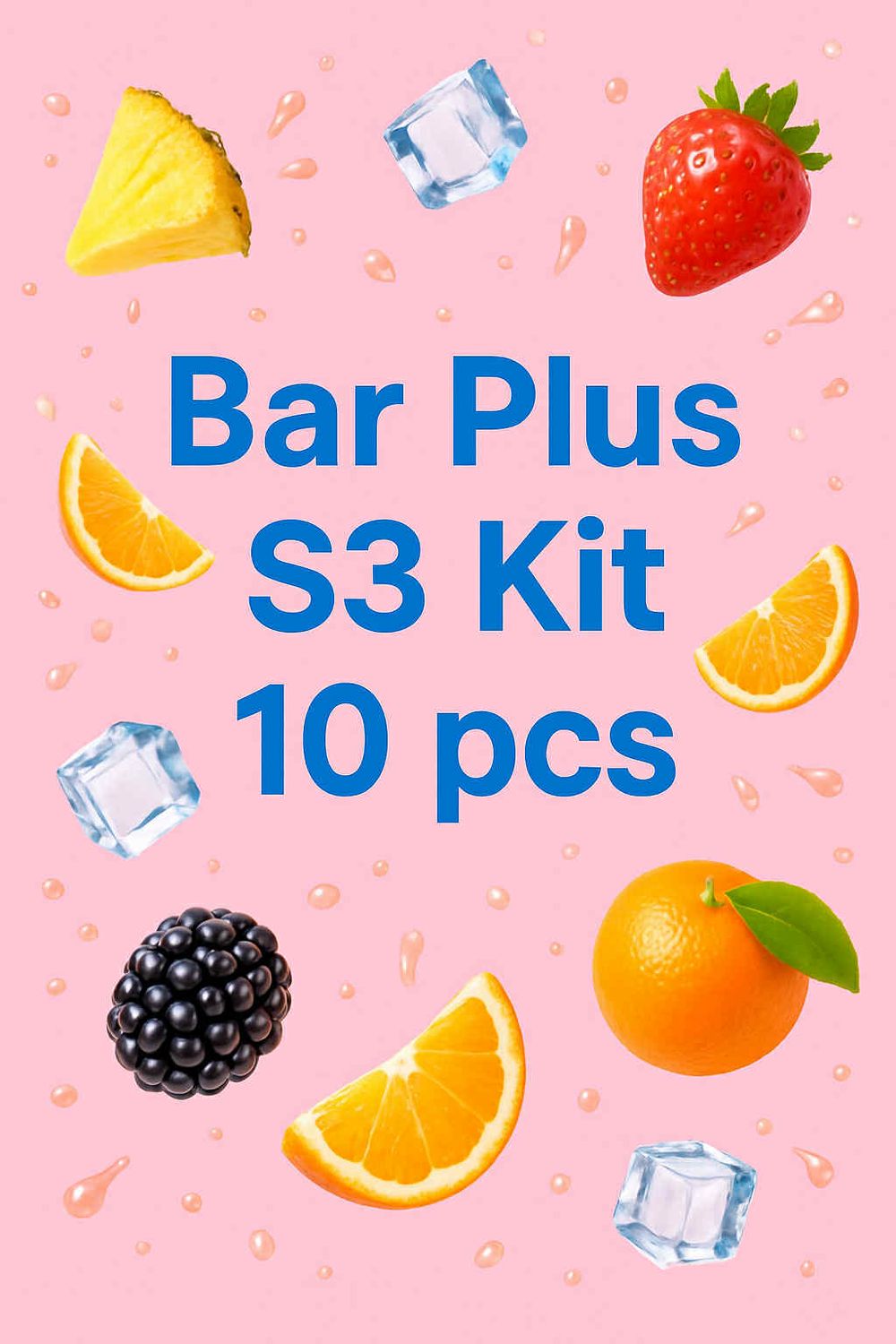 BARR PLUS S3 KIT 10 PCS