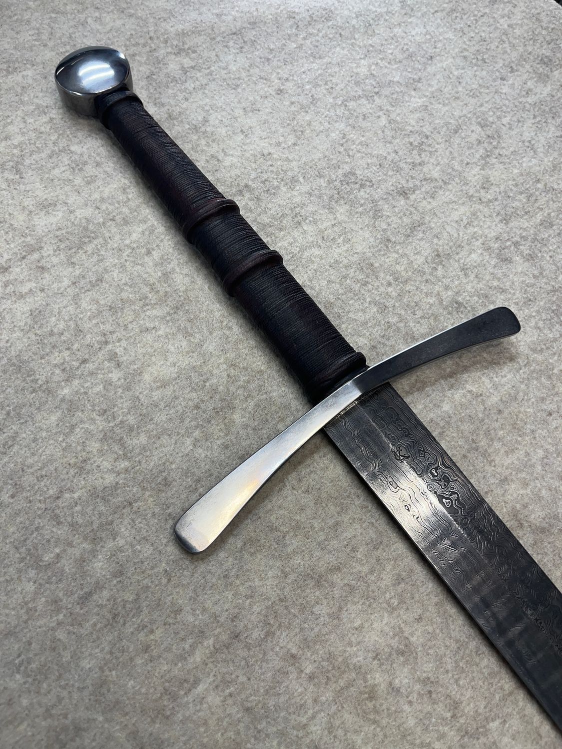 Pattern welded long sword