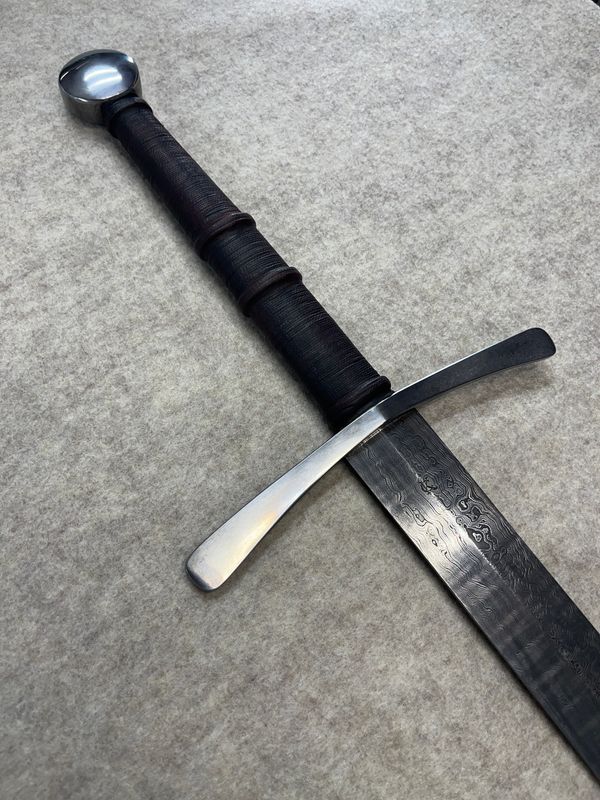 Pattern welded long sword