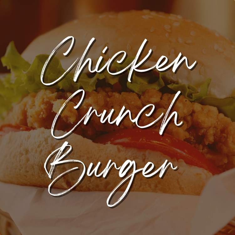 Chicken Crunch Burger & Chips
