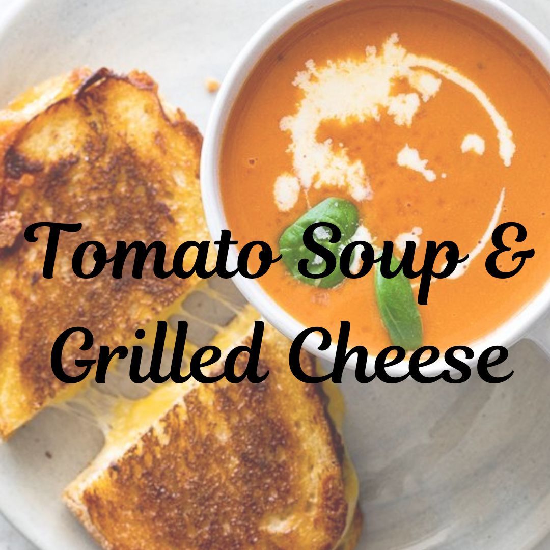 Tomato Soup with Grilled Cheese Farmloaf