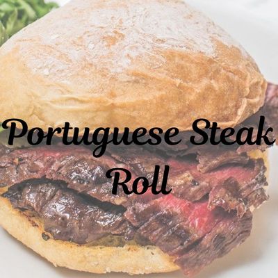 Portuguese Steak Roll And Chips