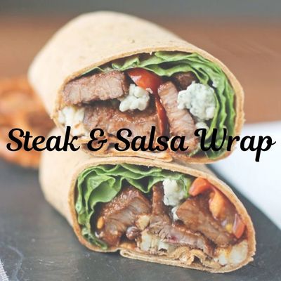 Steak &amp; Salsa Wrap