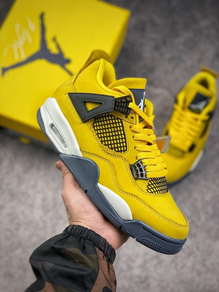 Jordan 4 Retro lightning
