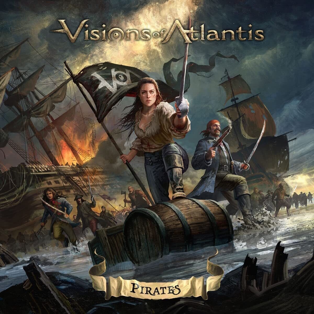 Visions Of Atlantis - Pirates (2022) CD
