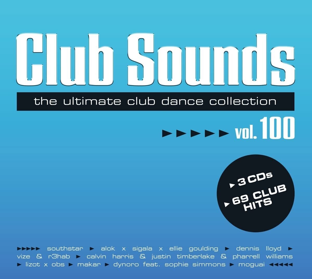 Various - Club Sounds Vol. 100 (2022) 3CD