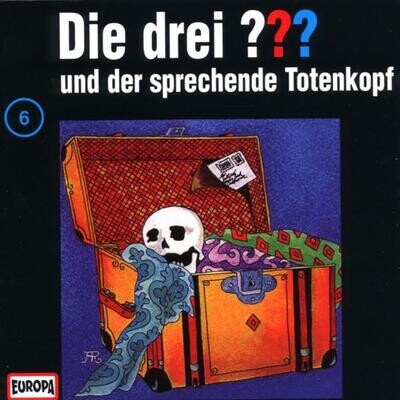 Die Drei ???   6 - 006/und der sprechende Totenkopf (2001) CD