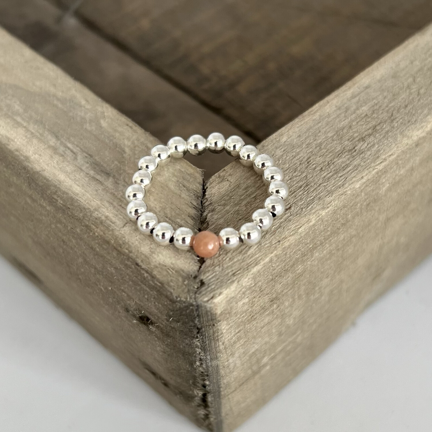 fingerring silber mit naturstein