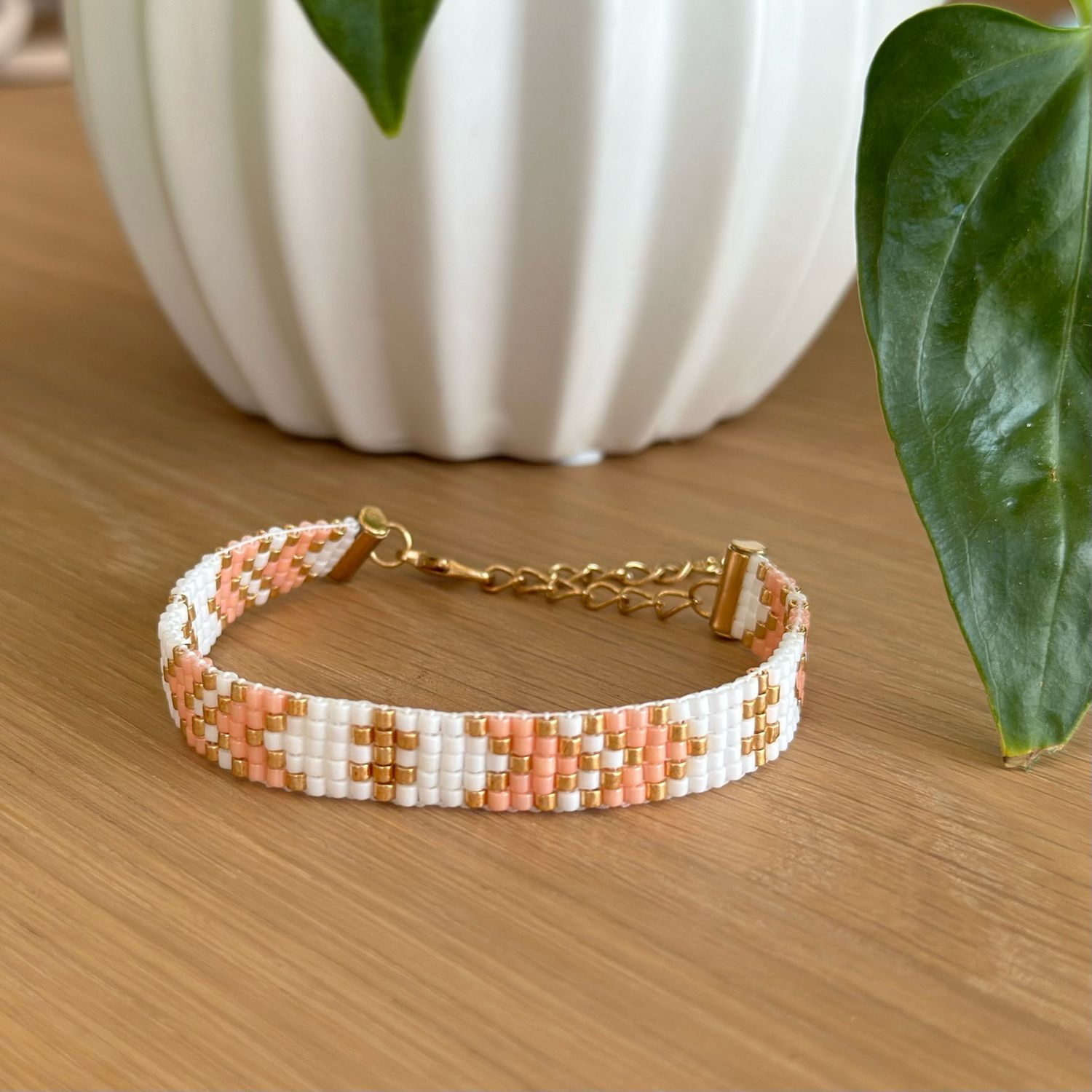 perlarmband apricot