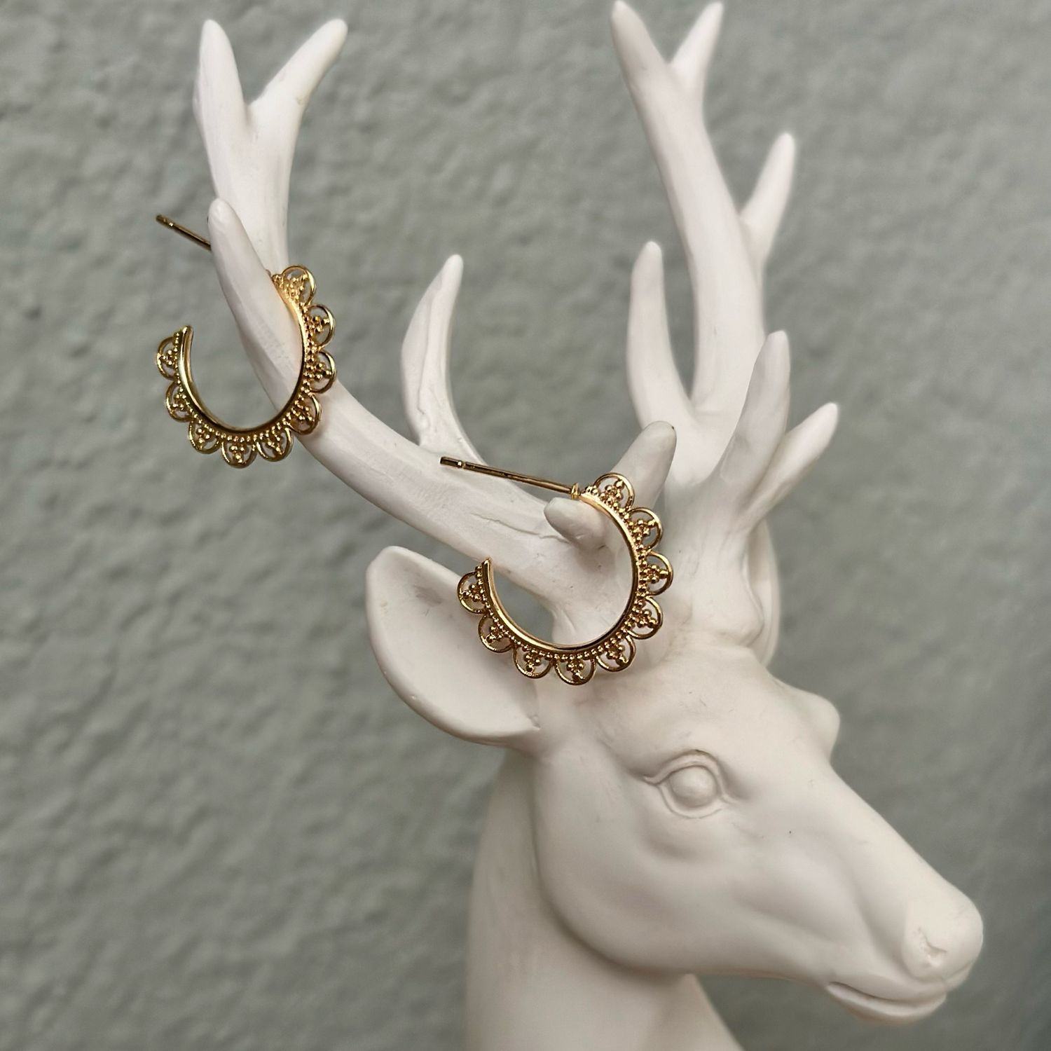 goldohrringe boho