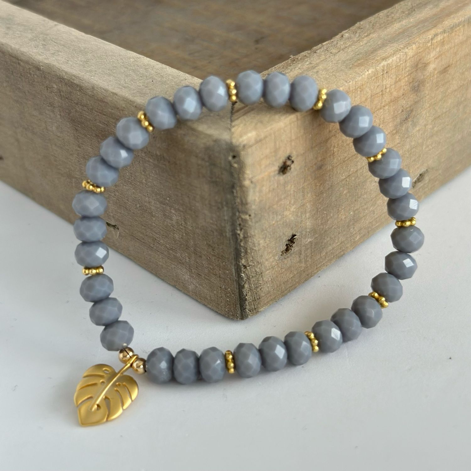 armband oceanblue gold