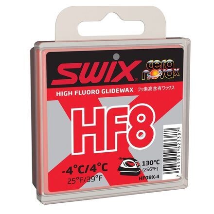 SWIX HIGH FLUORO WAX HF8 40GR