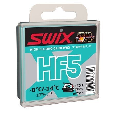 SWIX HIGH FLUORO WAX HF5 40GR