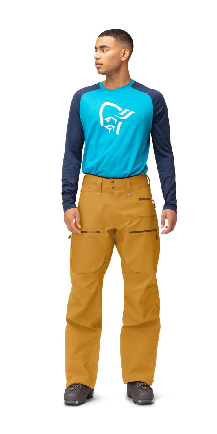 NORRONA GORE-TEX PRO PANT 23/24 MEN, Color: CAMELFLAGE, Size: XL