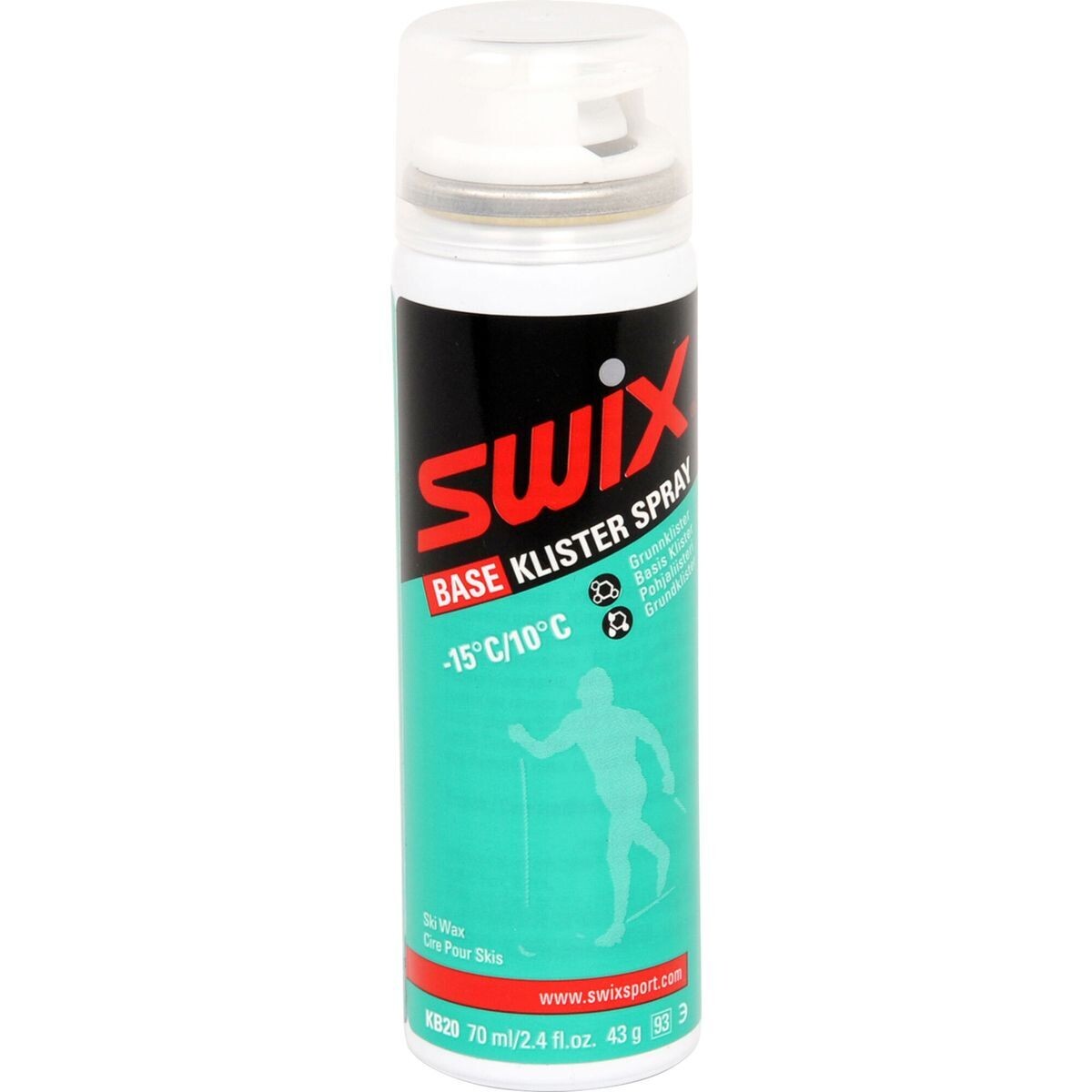 SWIX GREEN BASE KLISTER SPRAY 70 ML