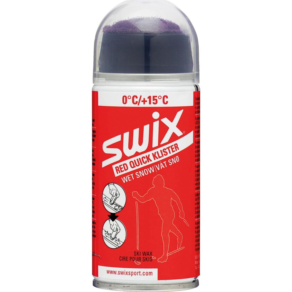 SWIX RED LIQUID QUICKKLISTER 0C/+15C