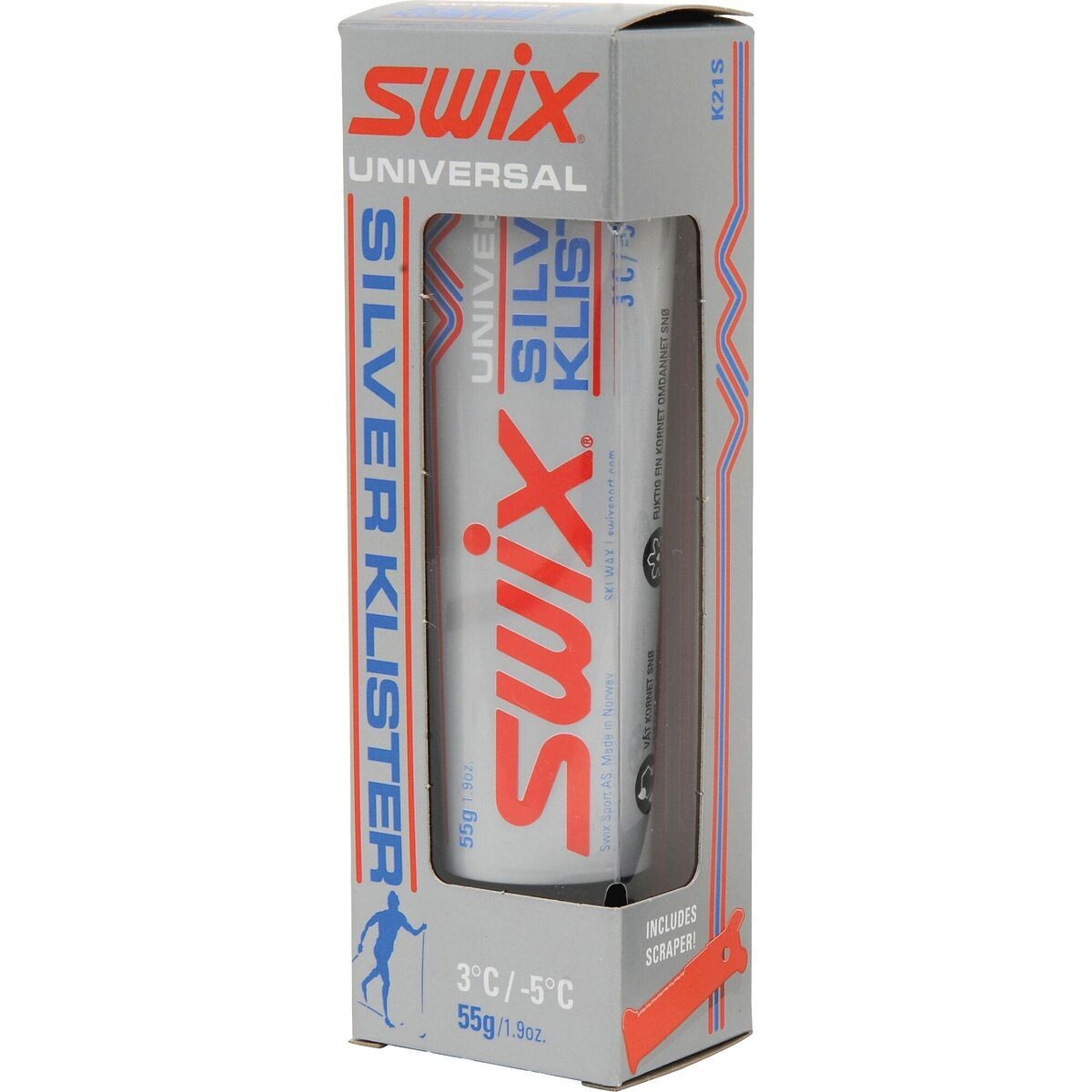 SWIX K21 SILVER UNIVERSAL KLISTER 55GR
