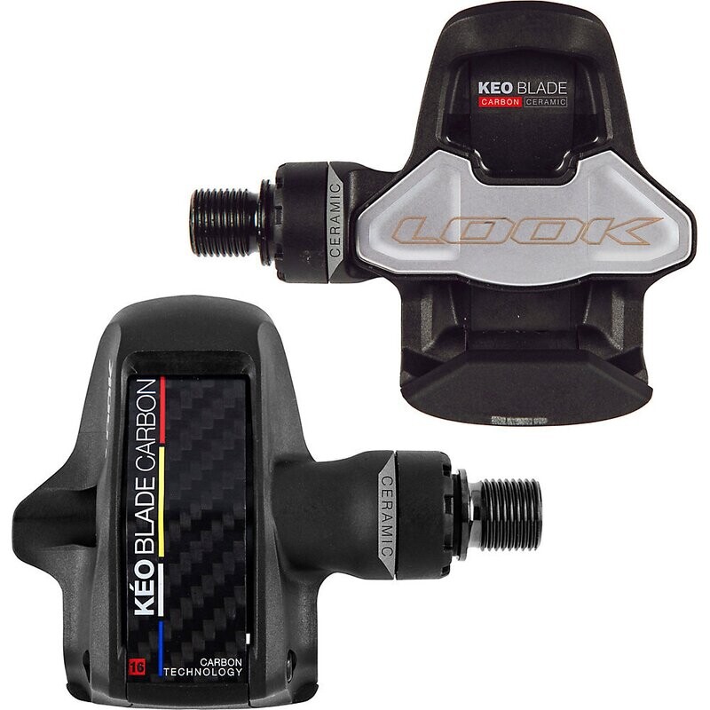 LOOK BLADE CARBON CR 12 CERAMIC PEDALS 9/16" SPINDLE BLACK PAIR