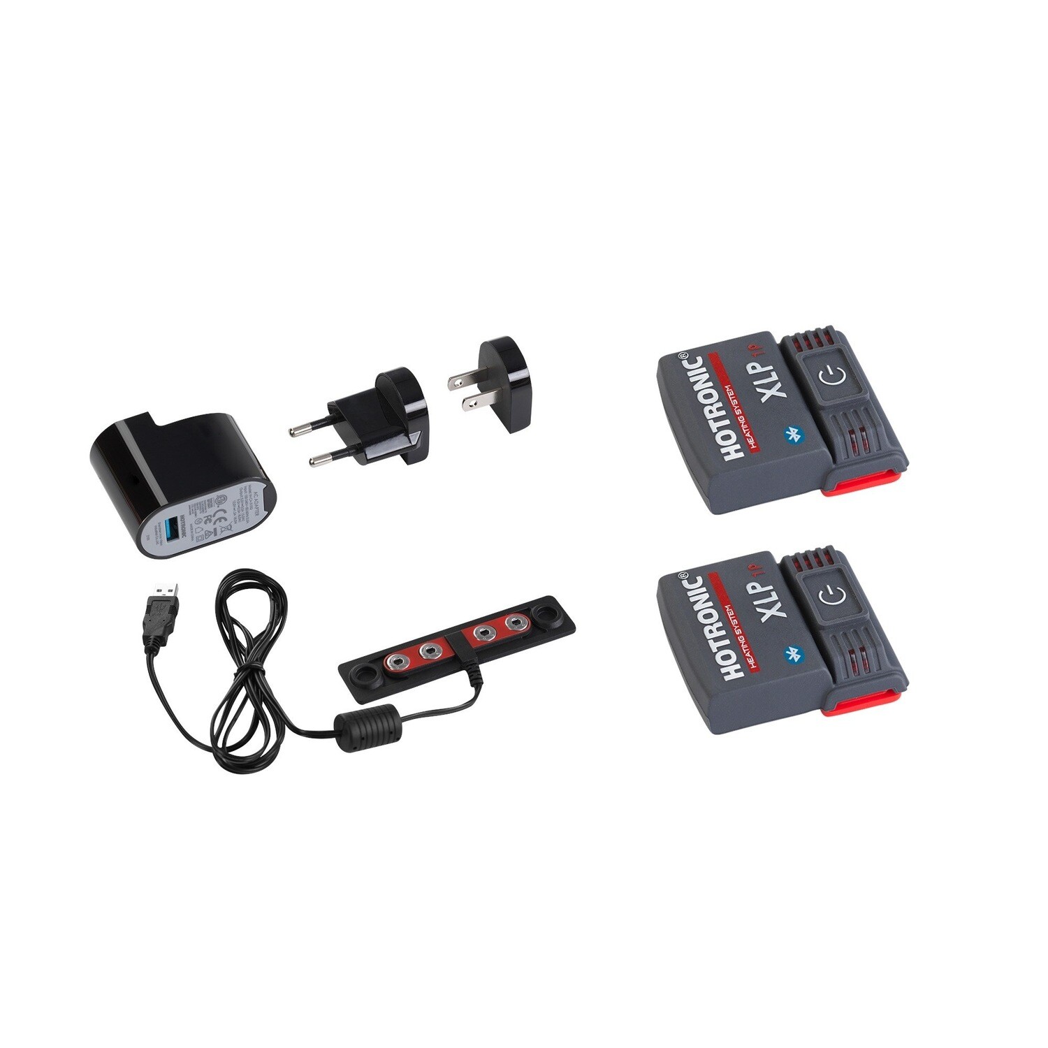 HOTRONIC XLP 1P BT POWER SET (PR) (BATTERIES W/ BLUETOOTH &amp; CHARGER)