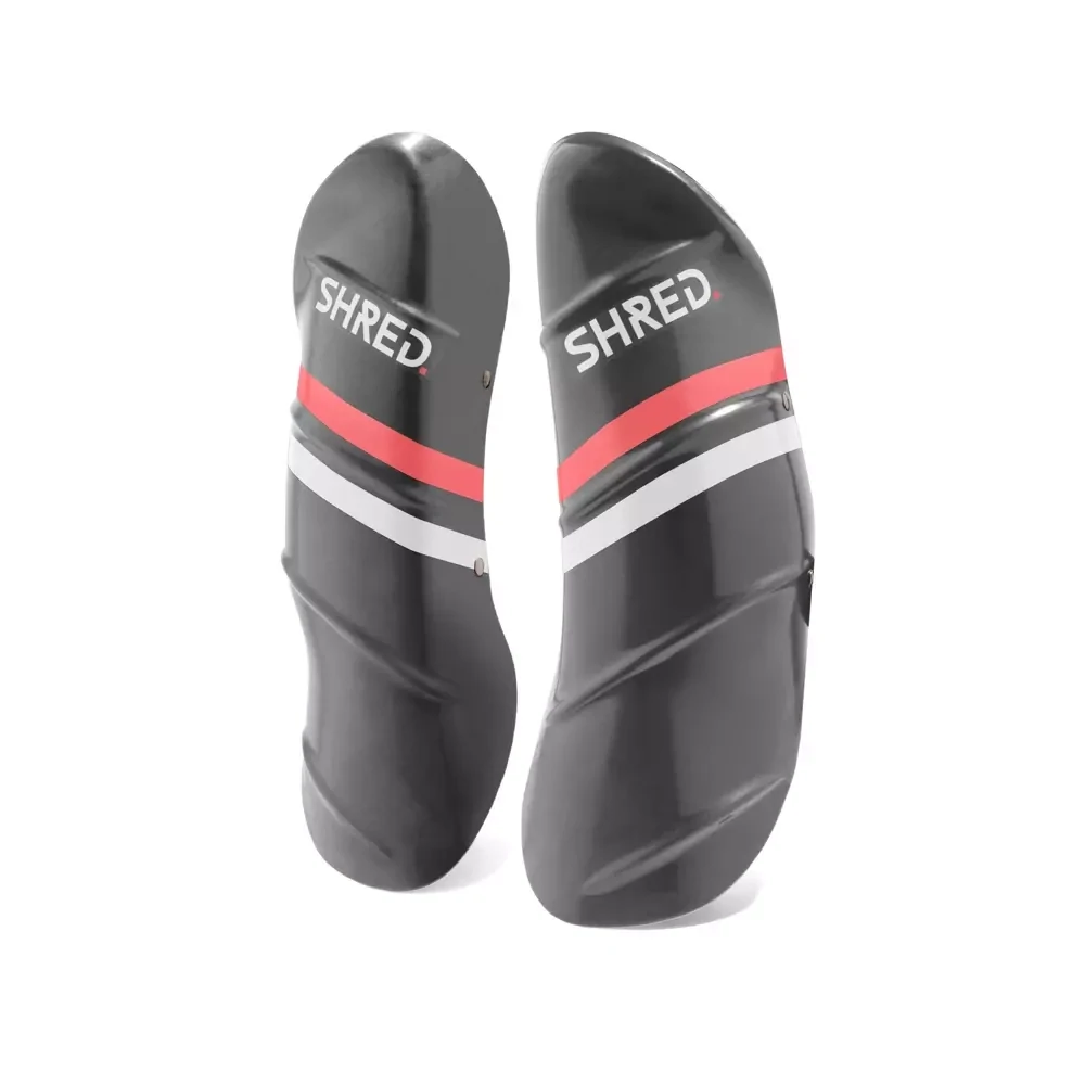 SHRED SHIN GUARDS 22/23, Color: GREY/RUST, Size: M